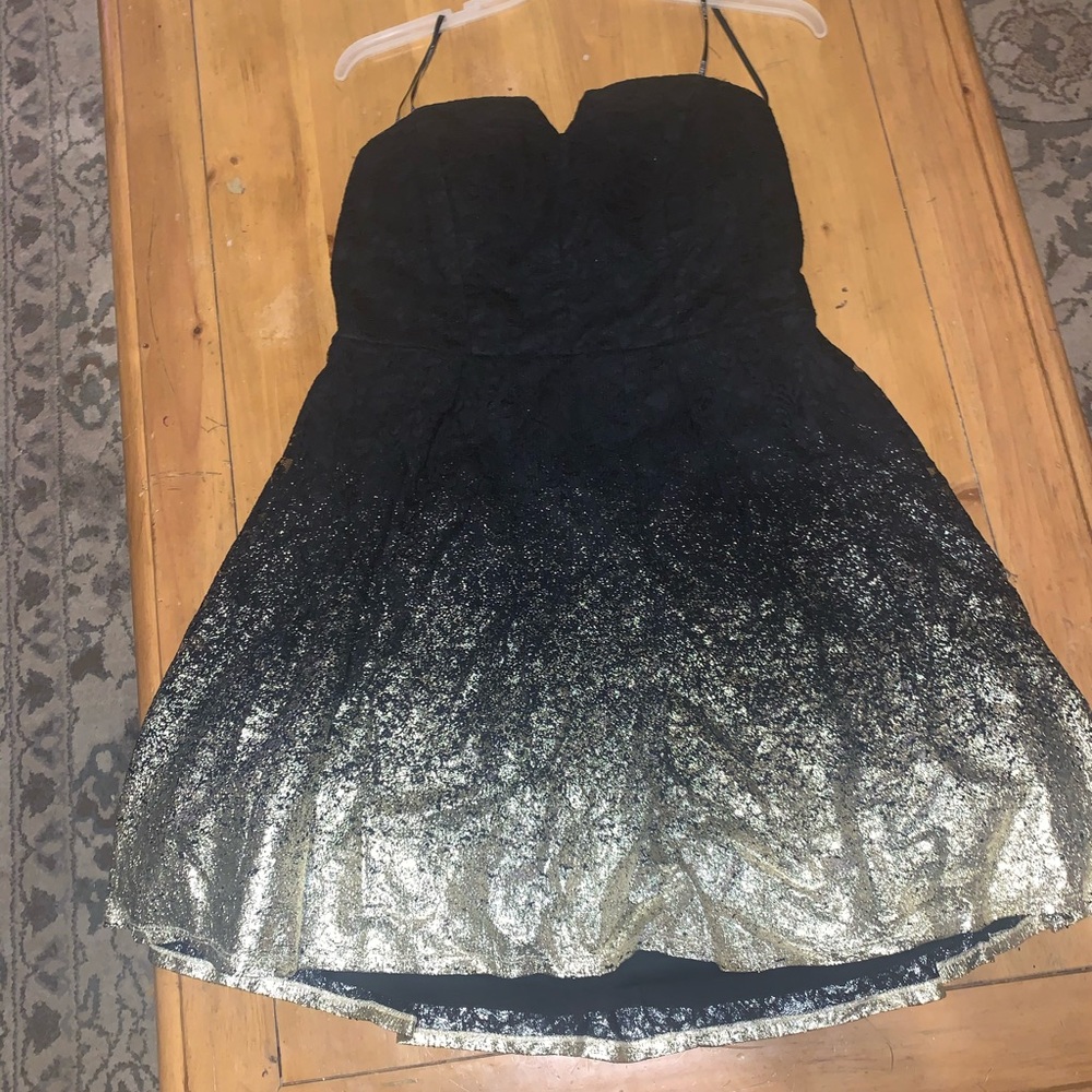 Strapless Homecoming Dress